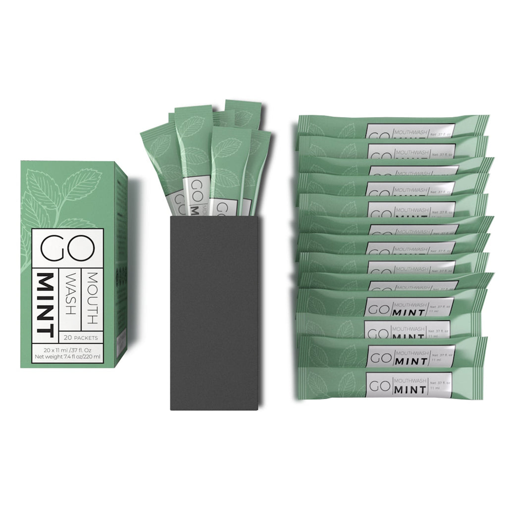GO Mouthwash Smooth Mint Packets